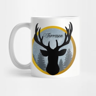 Terrasen sticker doe in the forest Mug